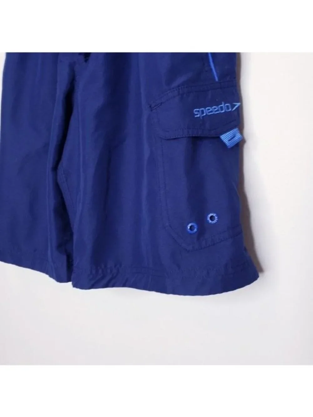 Speedo Blue Swim Trunks Shorts Men's Size Small